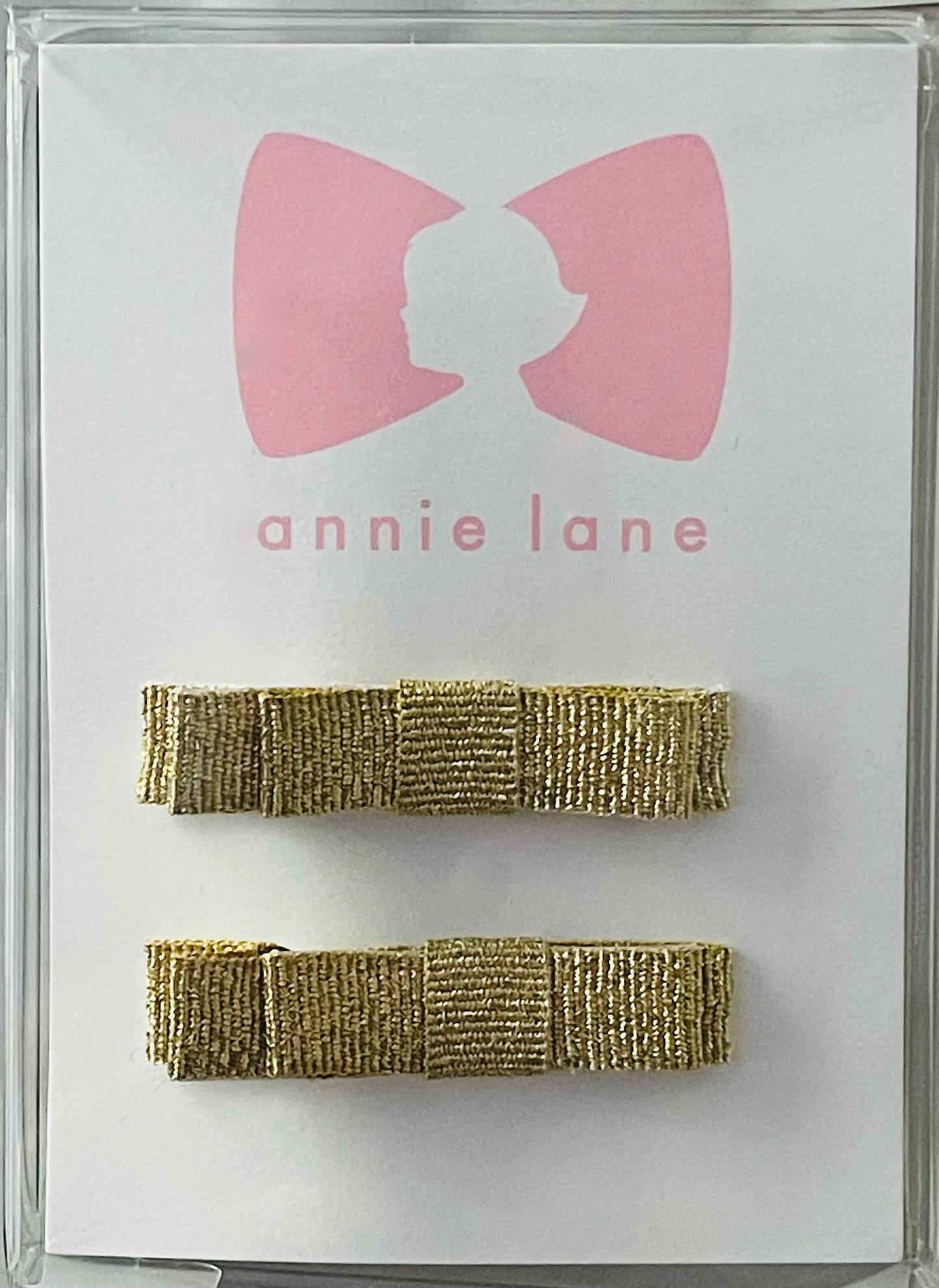 Wholesale Box of two bows - gold