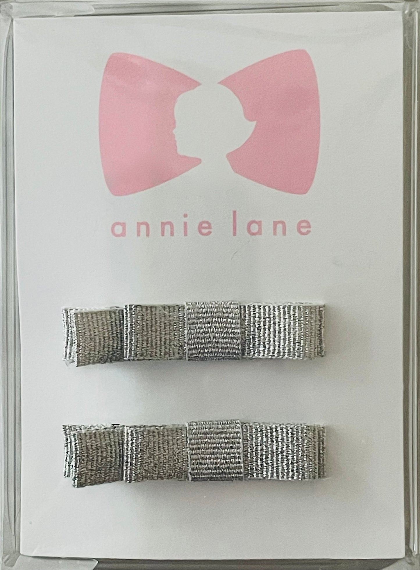 Box of two bows - silver