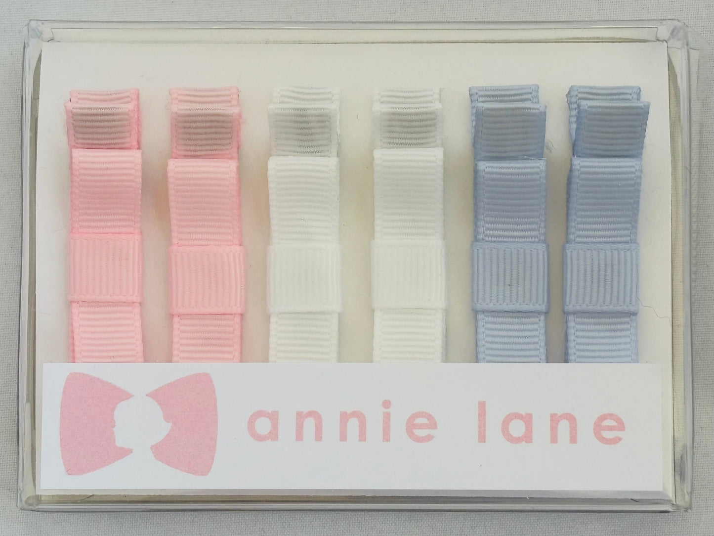 Pink/white/blue pairs