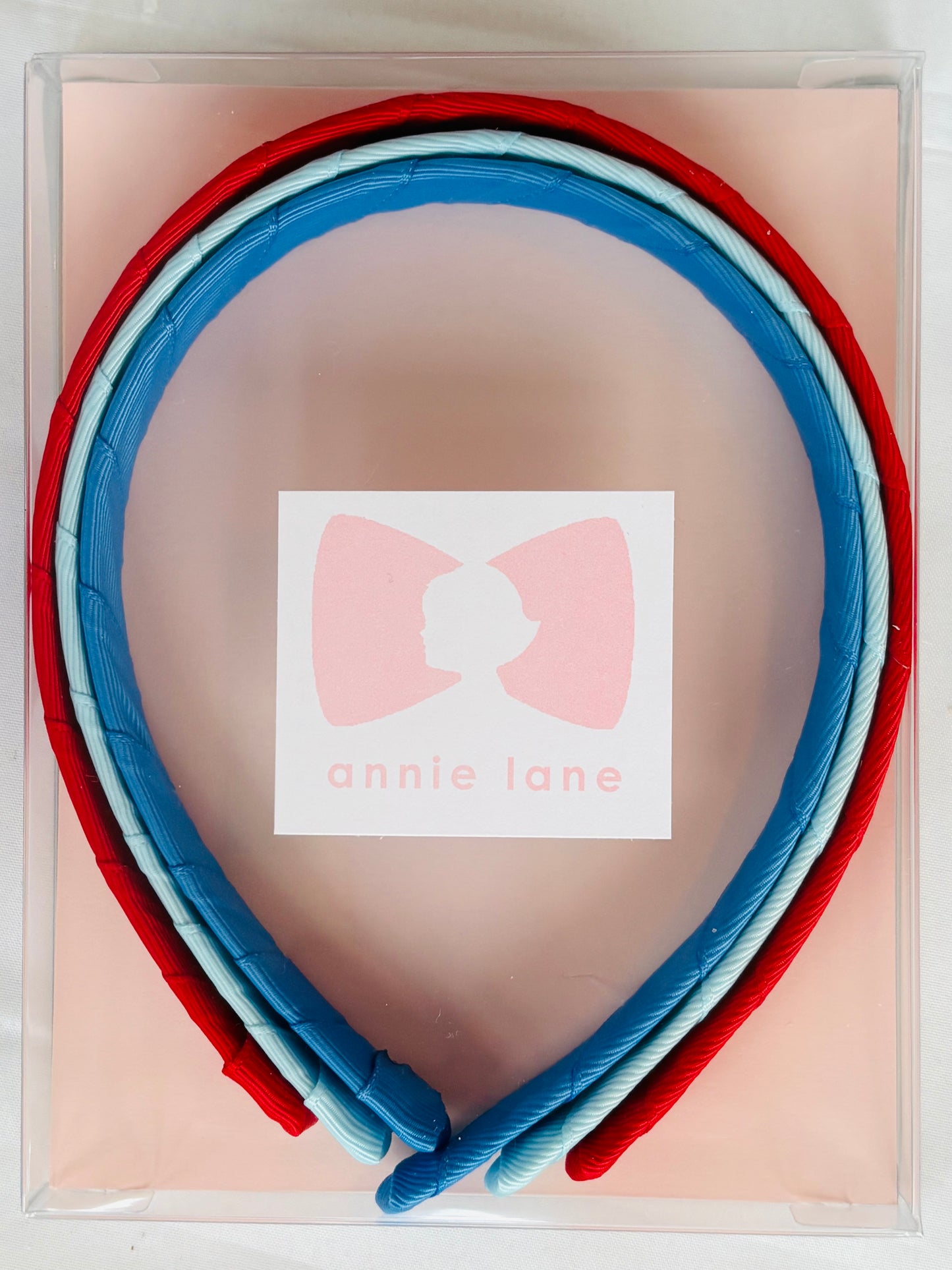 Headbands - Patriotic - Red, White & Blue Bright - Set of 3