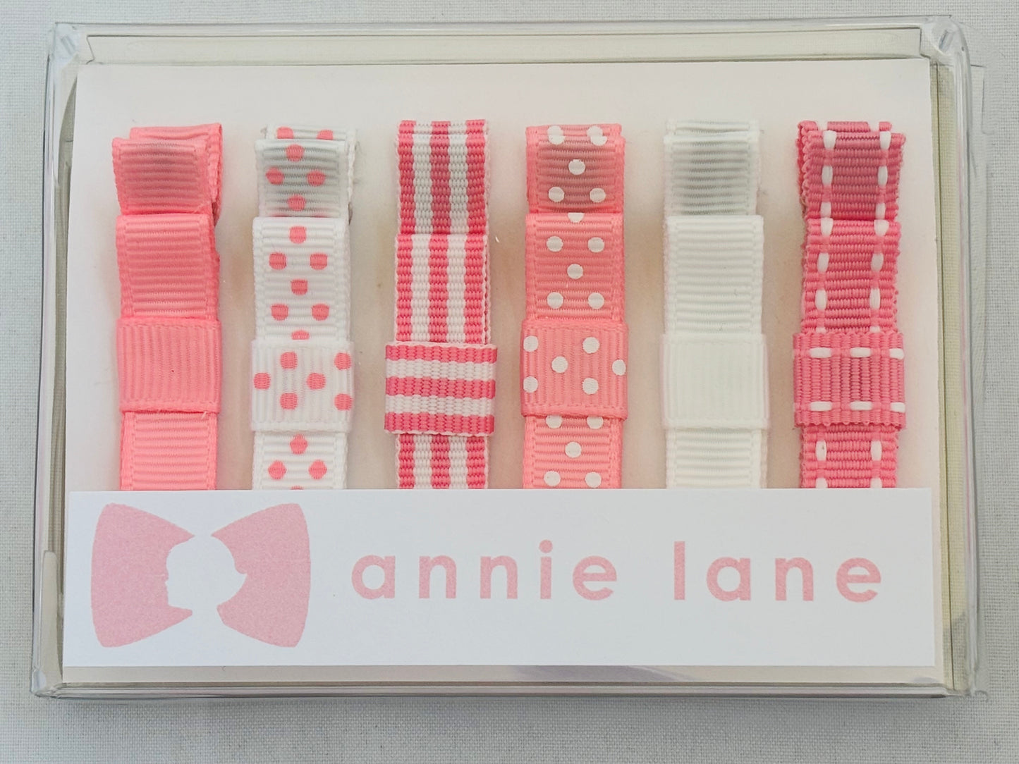 Pink and white