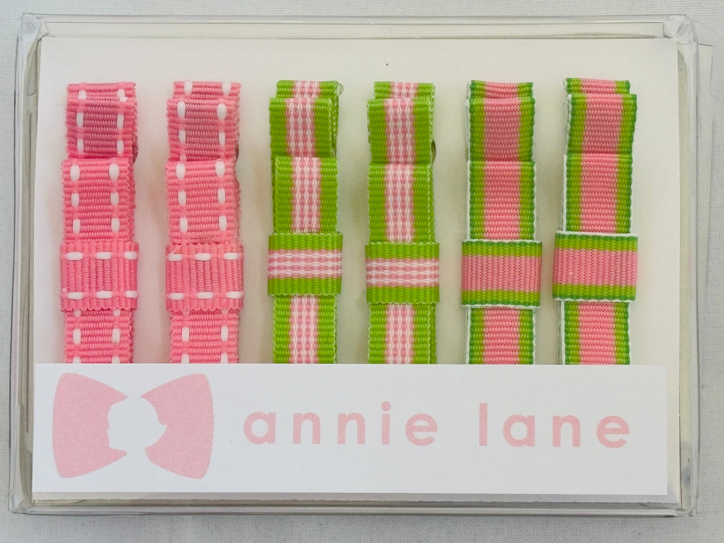 Pink/green pairs