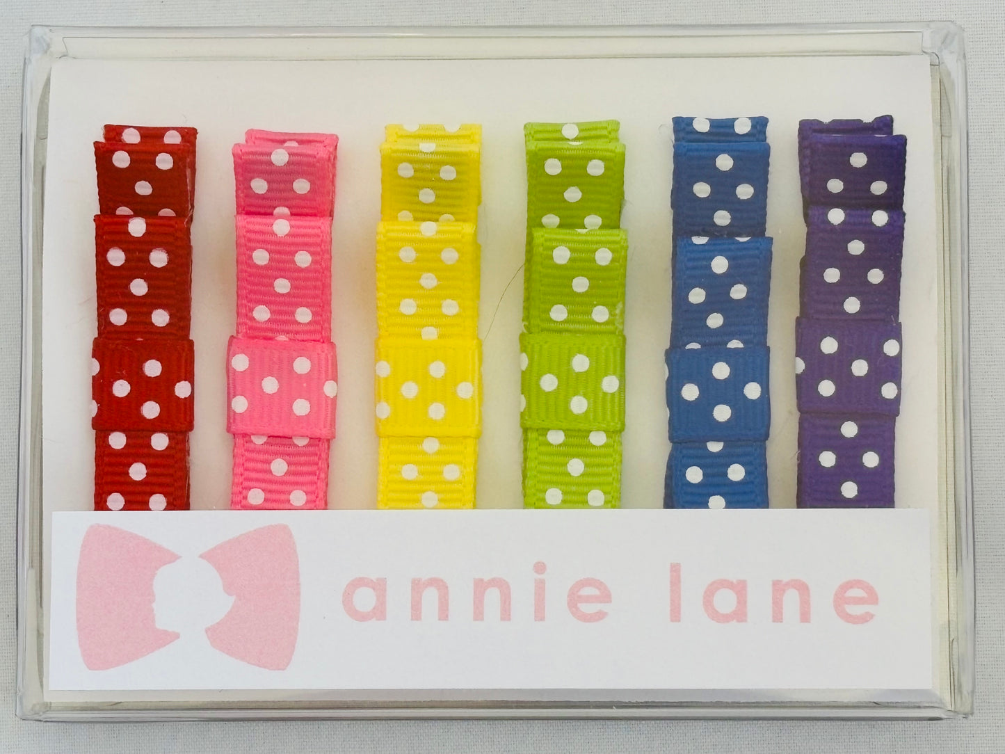 Rainbow polka dot