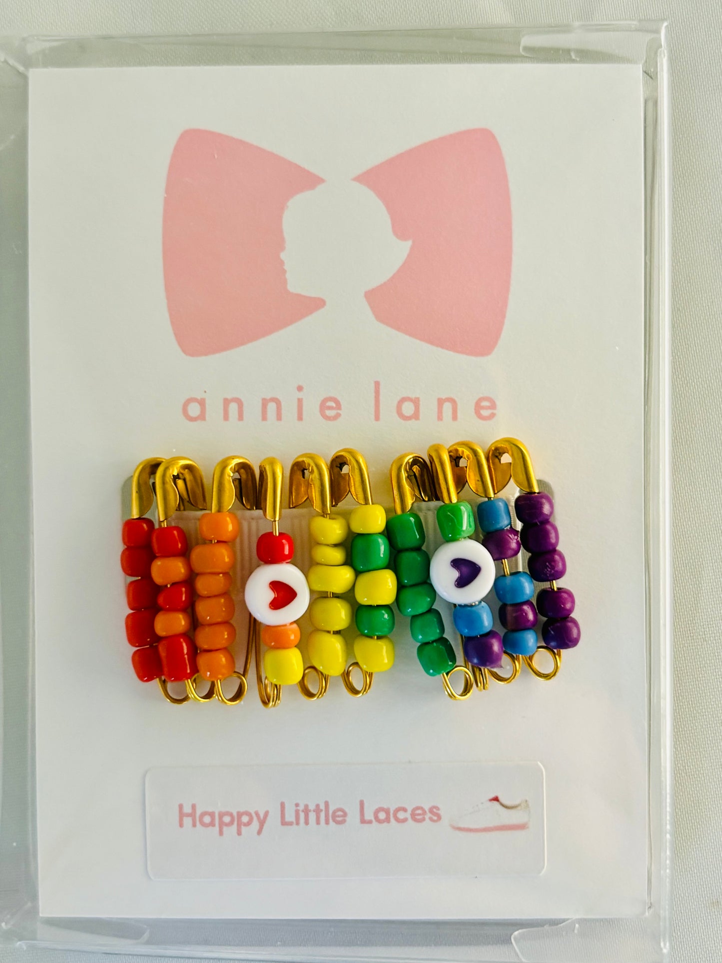 Shoelace Charms - Retro - Love Always- Small