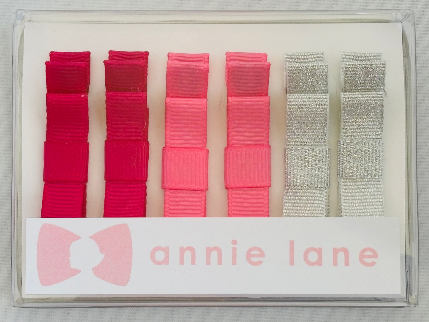 Pink/silver pairs