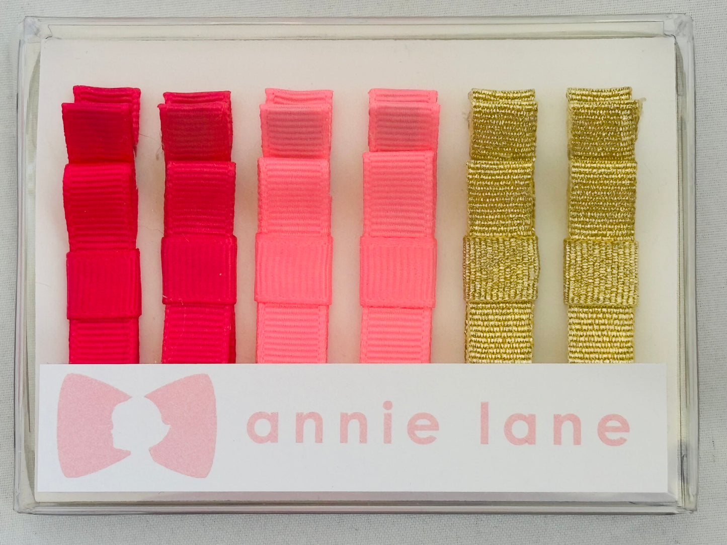 Pink/gold pairs