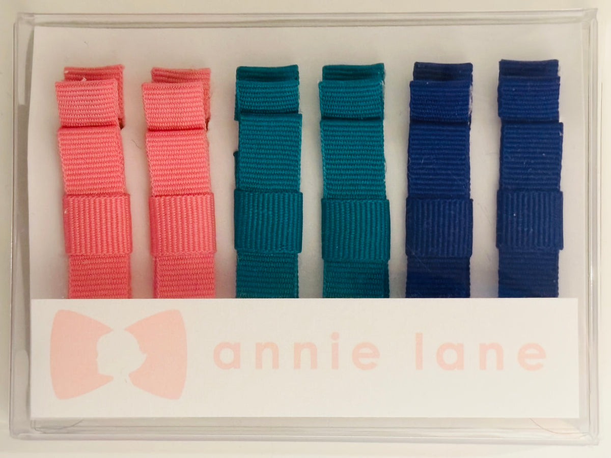 Hair Bows - Classic Grosgrain - Sale 9 - Set of Six