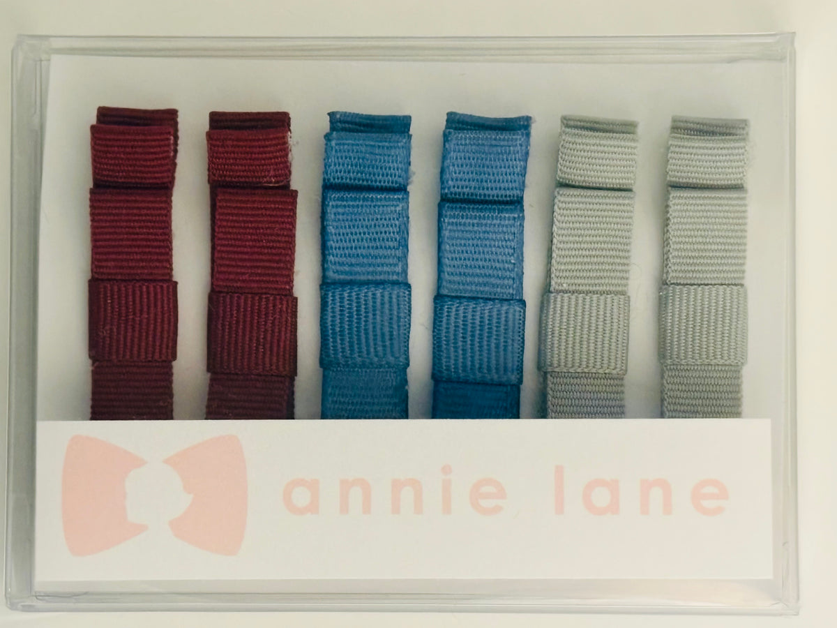 Hair Bows - Classic Grosgrain - Sale 4 - Set of Six