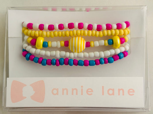 Beaded Bracelets - Sunshine