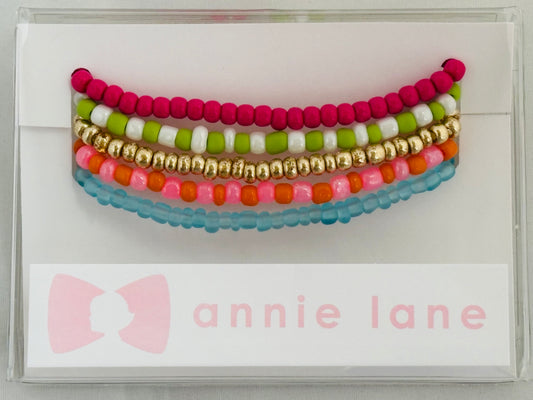 Multi 1 set of five bracelets