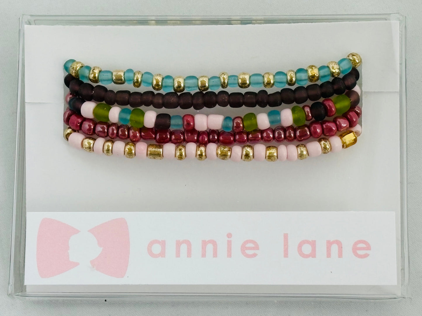 Multi 2 set of five bracelets