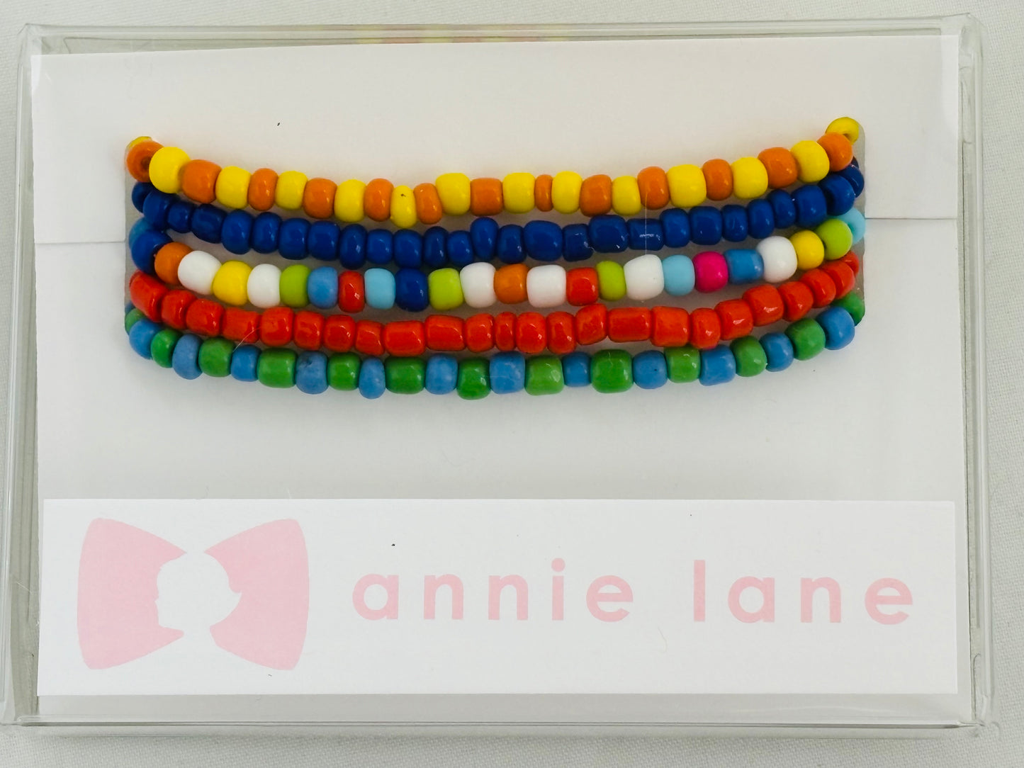 Multi 4 set of five bracelets