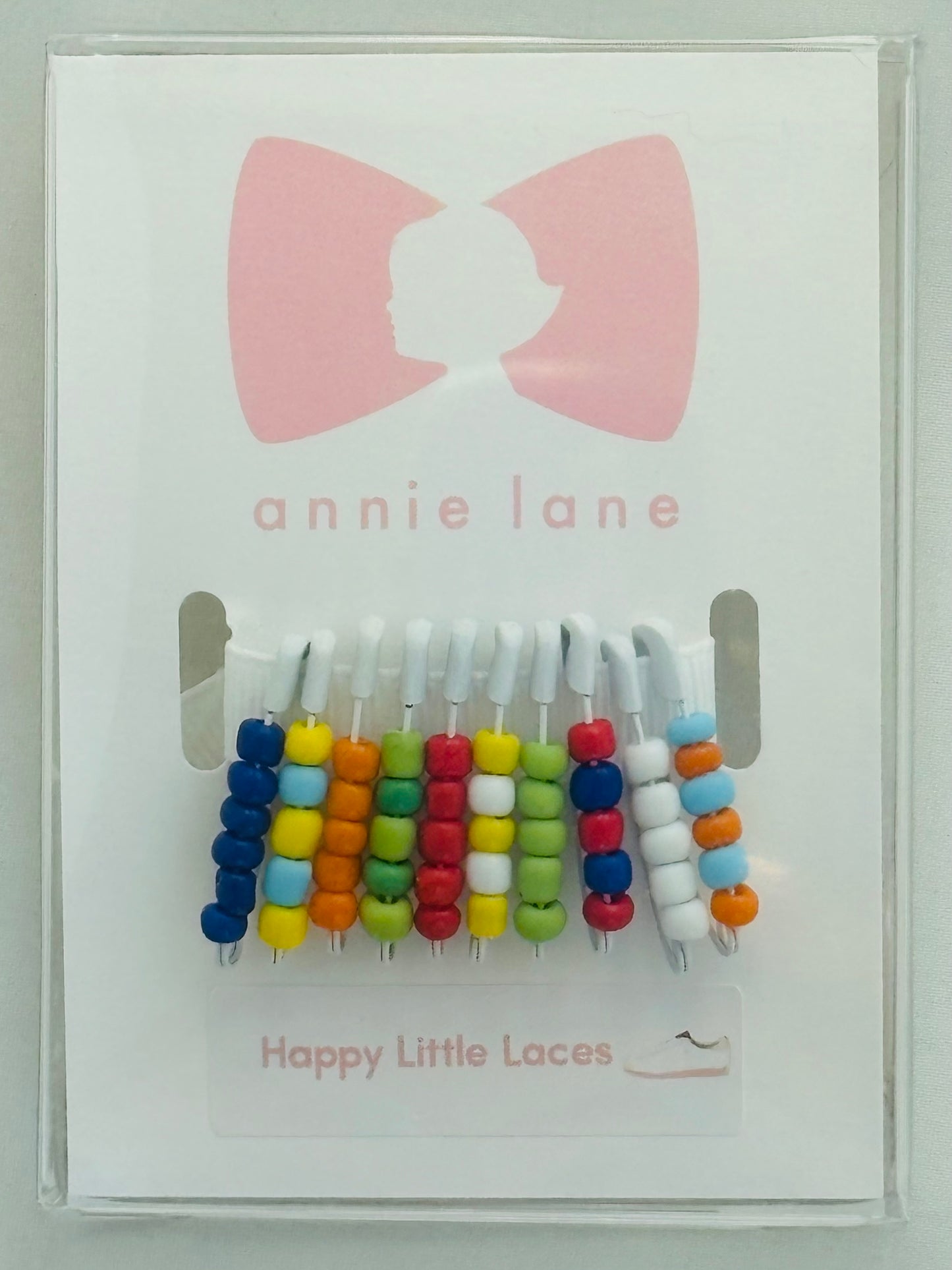 Shoelace Charms - Retro - Raibow- Small