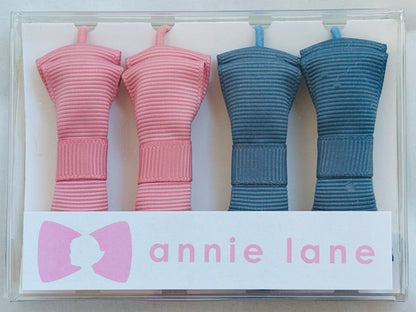 Dusty rose/vintage blue