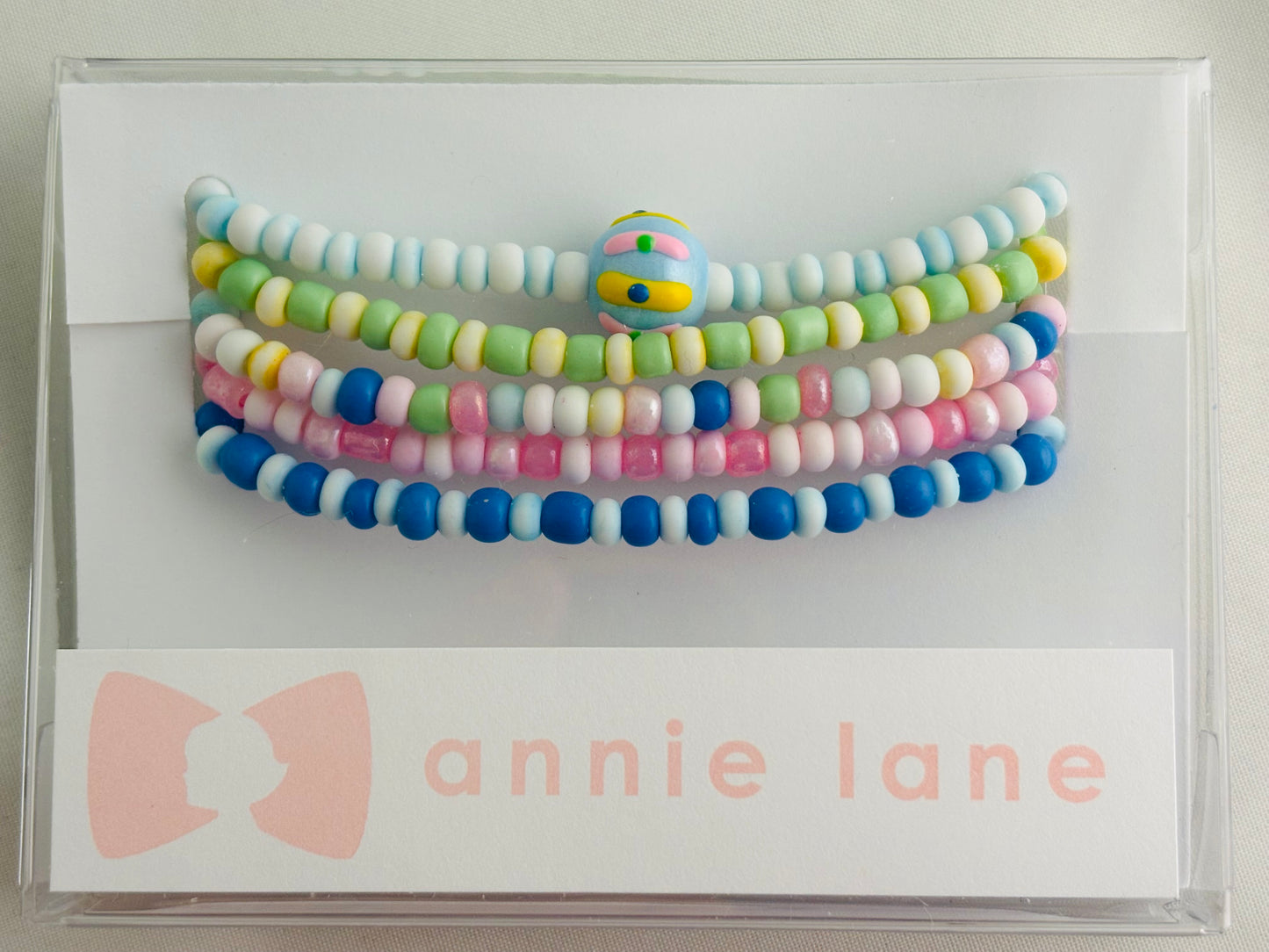 Beaded Bracelets - Blue Sky