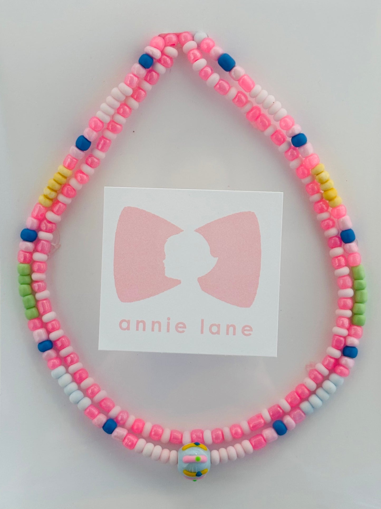 Beaded Necklaces - Blue Sky