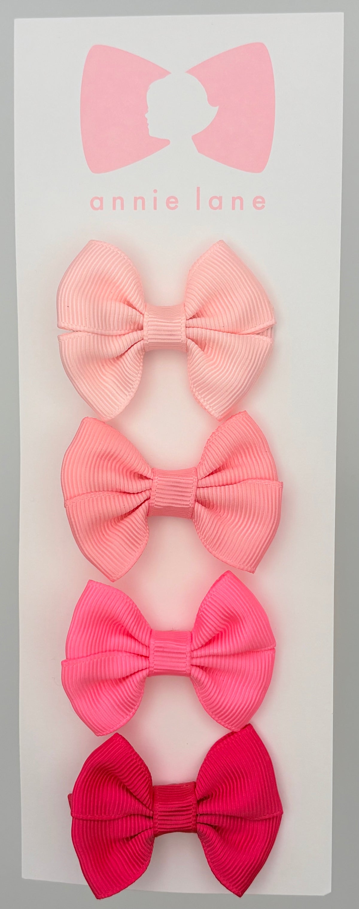 The Sweetest Hair Bow - Set of Four - Pinks