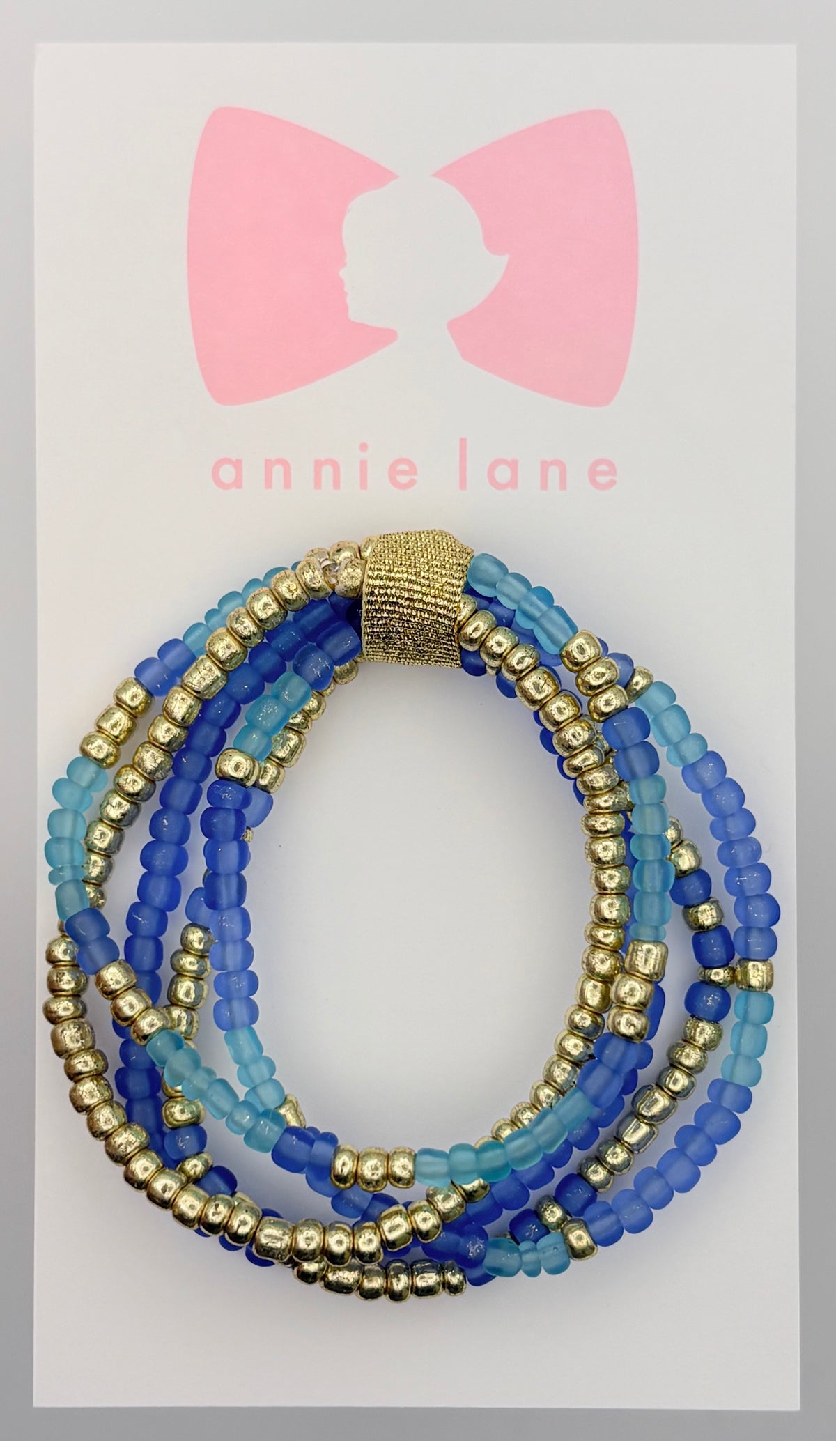 Bracelets - Set of Five - Teen/Adult Sky Blue