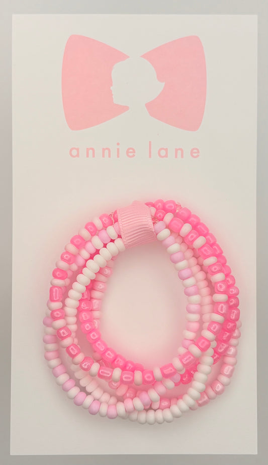 Bracelets - Set of Five - Children's Pink Lemonade