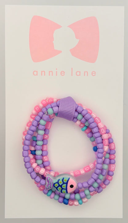 Bracelets - Set of Five - Children's Mermaid Magic