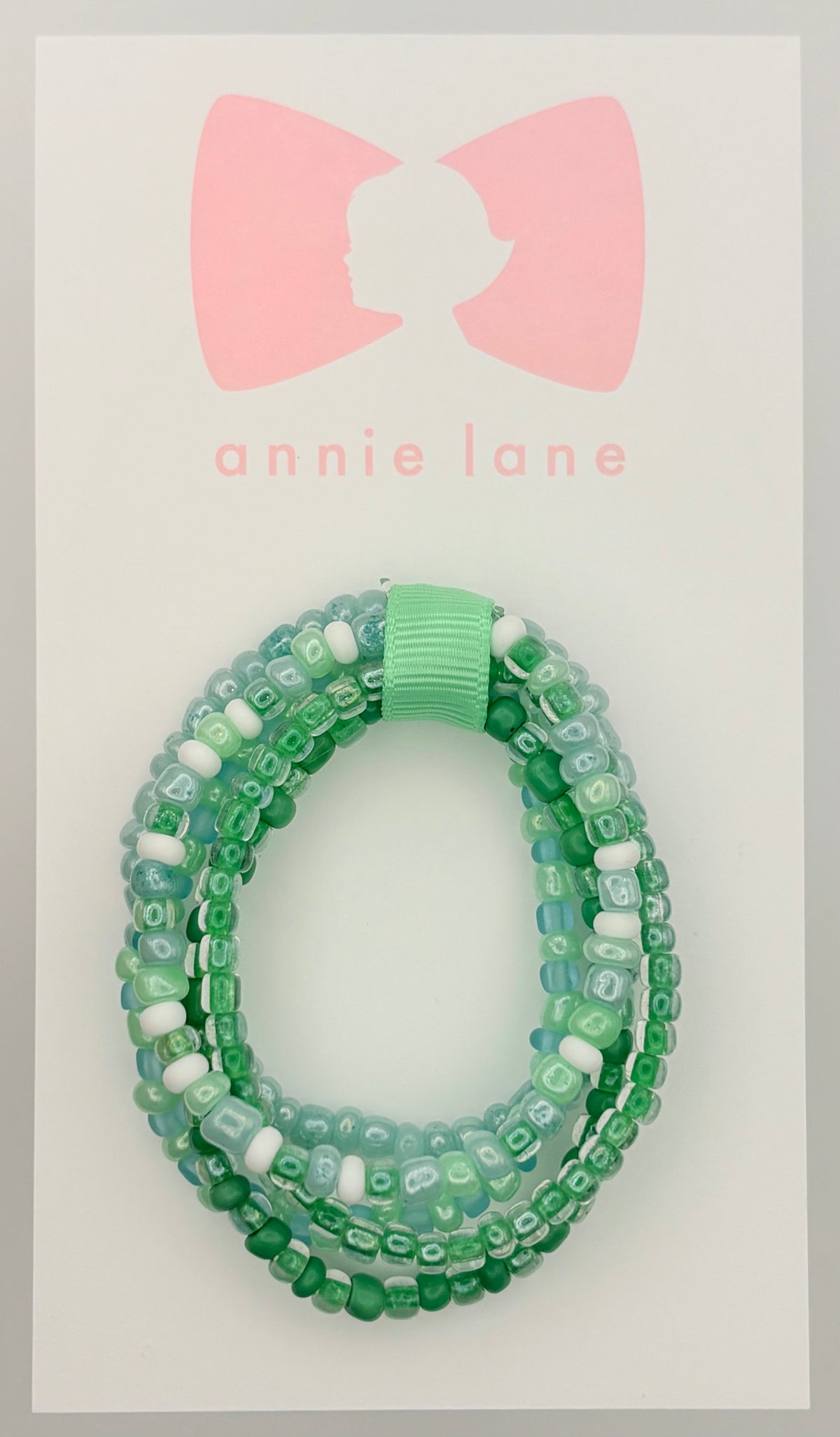 Bracelets - Set of Five - Children's Lucky Clover