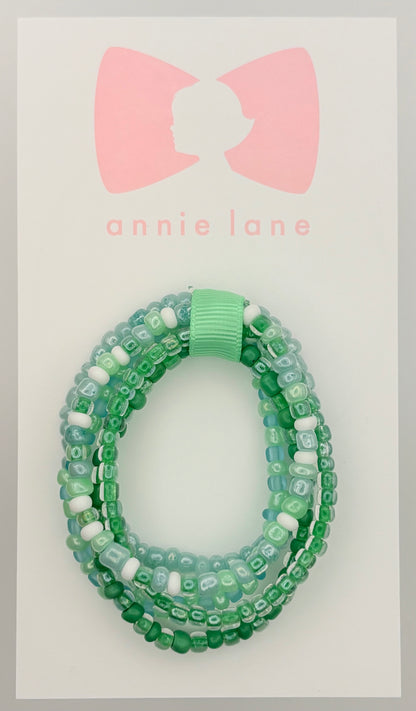 Bracelets - Set of Five - Children's Lucky Clover