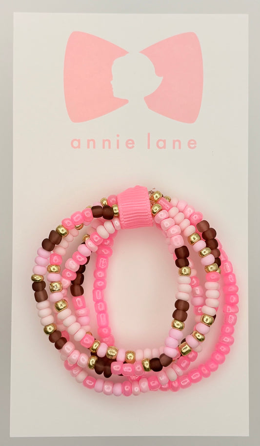 Bracelets - Set of Five - Children's Strawberry Shortcake