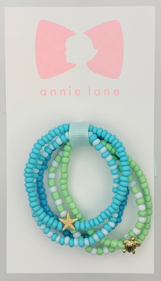 Bracelets - Set of Five - Children's Under the Sea