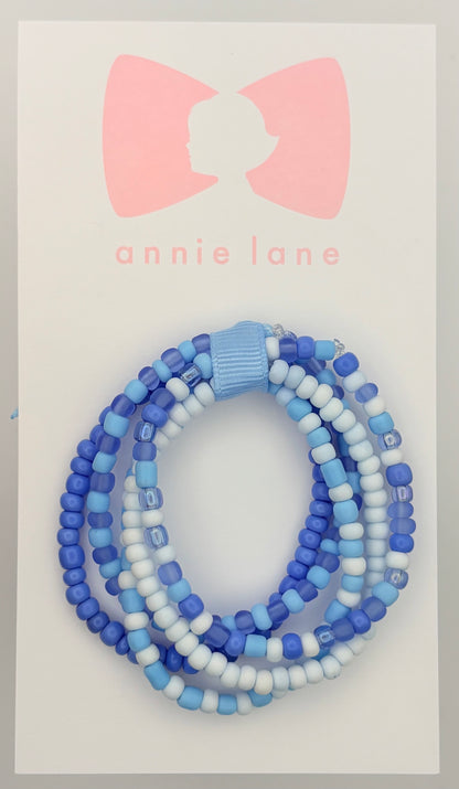Bracelets - Set of Five - Children's Blueberry Bliss
