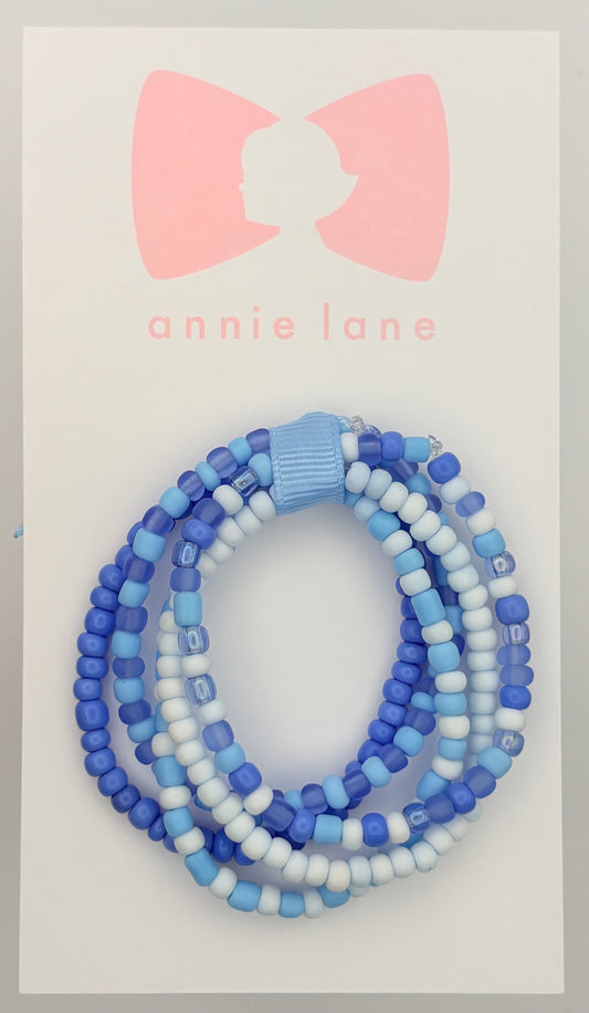 Bracelets - Set of Five - Children's Blueberry Bliss