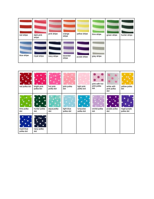 The Perfect Hair Bow - Set of Six - Custom