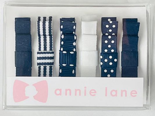Game Day Navy and White