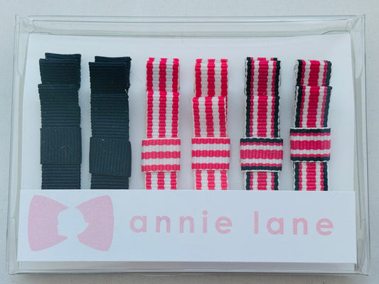 Hair Bows - Classic Grosgrain - Sale 8 - Set of Six