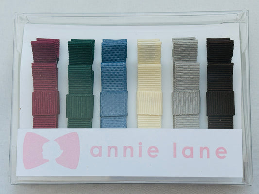 Hair Bows - Classic Grosgrain - Sale 17 - Set of Six