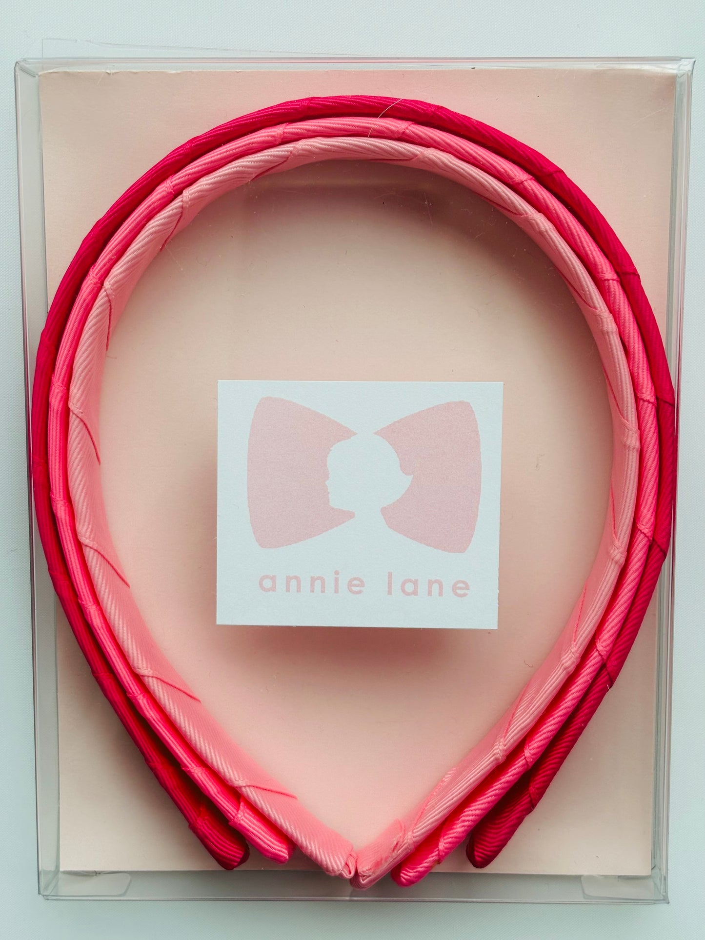 Headbands - Classic Grosgrain - Sorbet, Shocking Pink & Pink - Set of 3