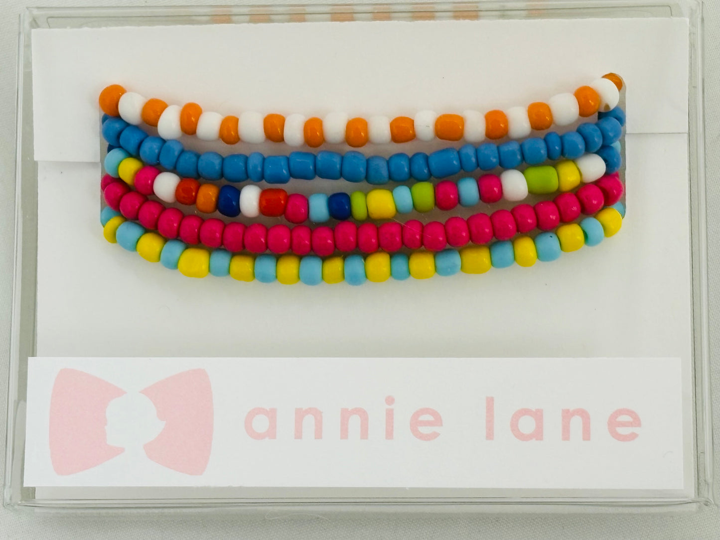 Multi 3 set of five bracelets