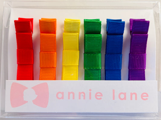 Hair Bows - Pride - Love Always - Set of Six