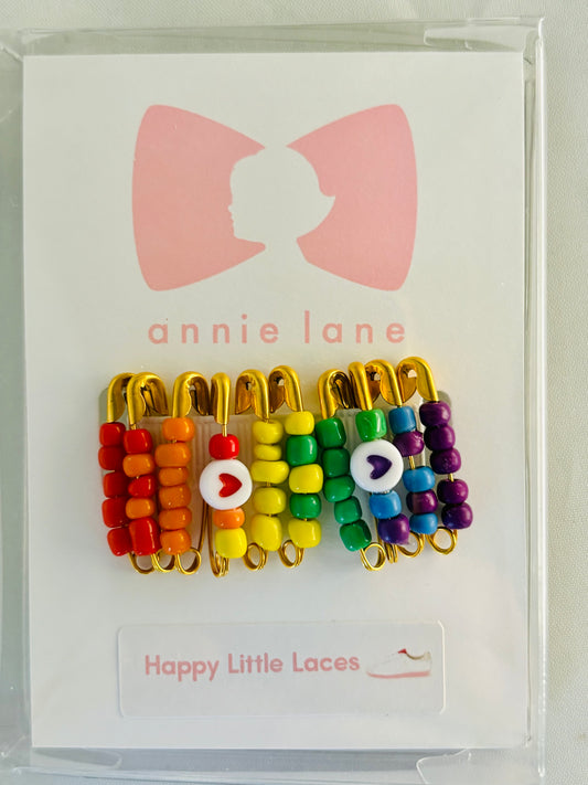 Shoelace Charms - Retro - Love Always- Small