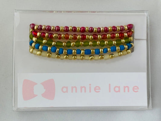 Cozy Hues set of five bracelets