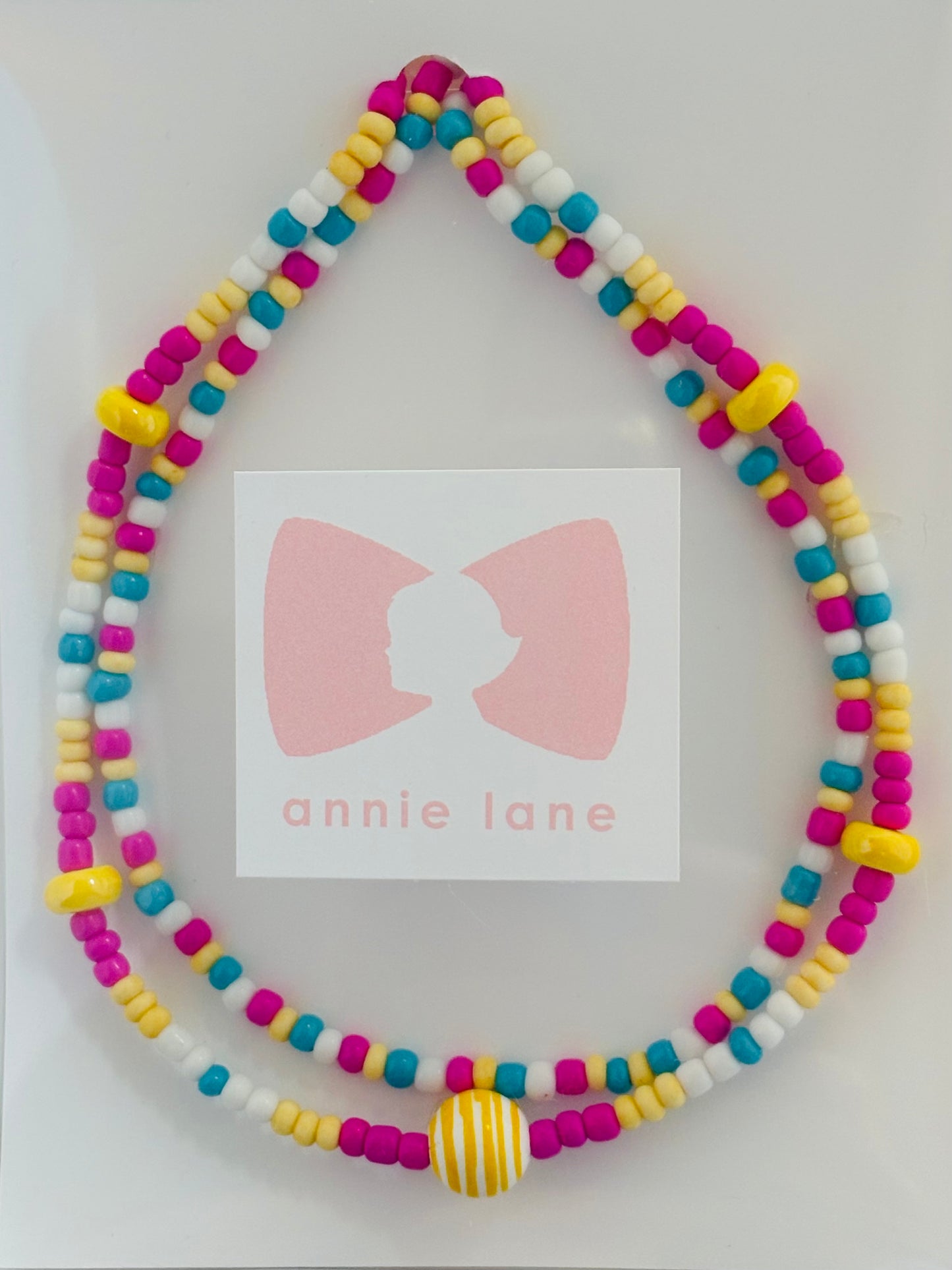 Beaded Necklaces - Sunshine