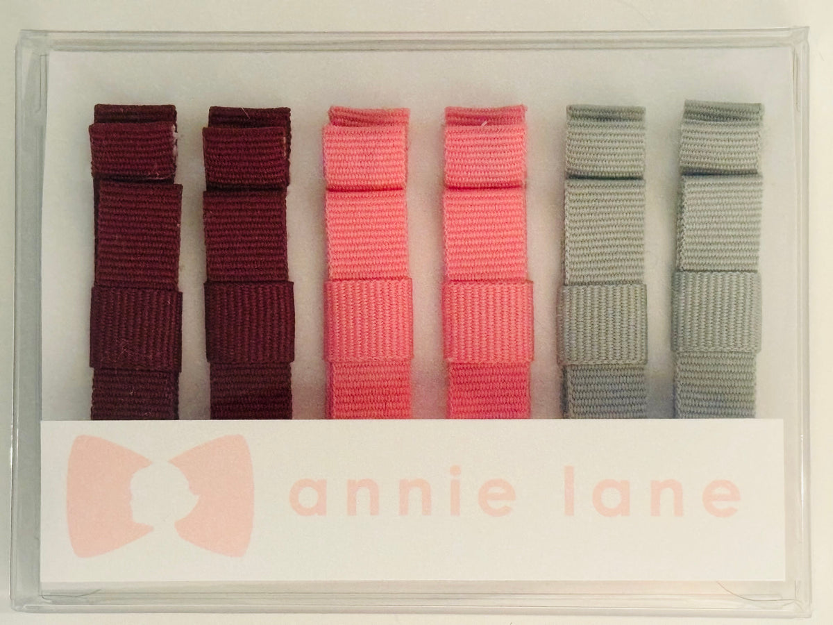 Hair Bows - Classic Grosgrain - Sale 8 - Set of Six