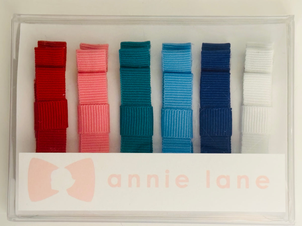 Hair Bows - Classic Grosgrain - Sale 5 - Set of Six