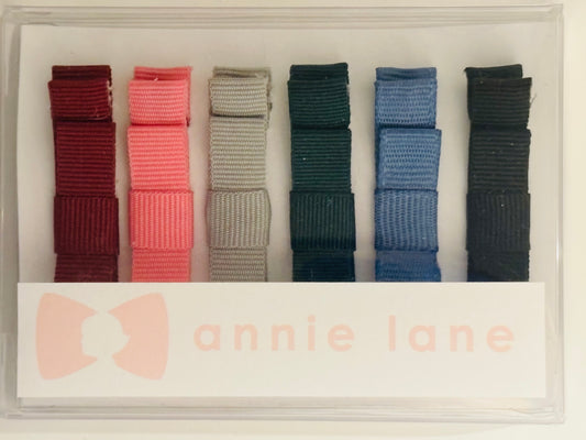 Hair Bows - Classic Grosgrain - Sale 7 - Set of Six