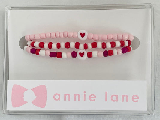 Wholesale Valentine's Day set of three bracelets
